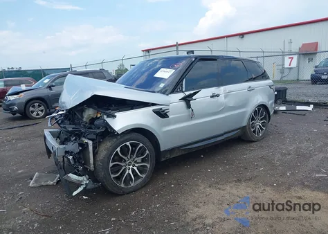 2021 Land Rover Range Rover Sport Hse Silver Edition Mhev from USA, damaged, VIN SALWR2SU6MA784401